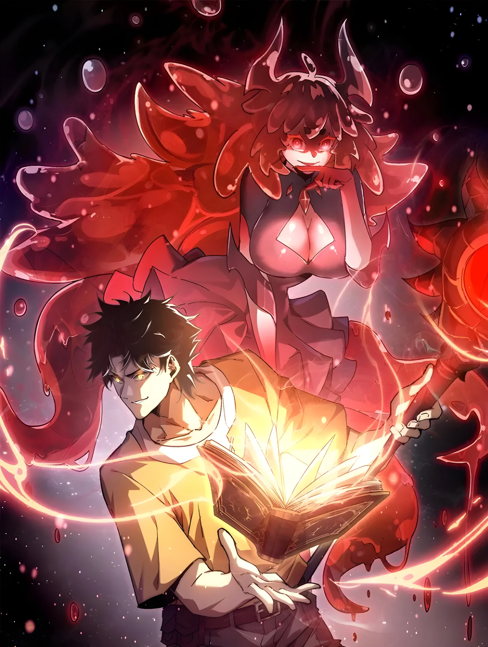 Portada de Invocador de Demonios, Yo Soy el Abismo