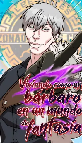 Portada de Viviendo como un bárbaro en un mundo de fantasÍa
