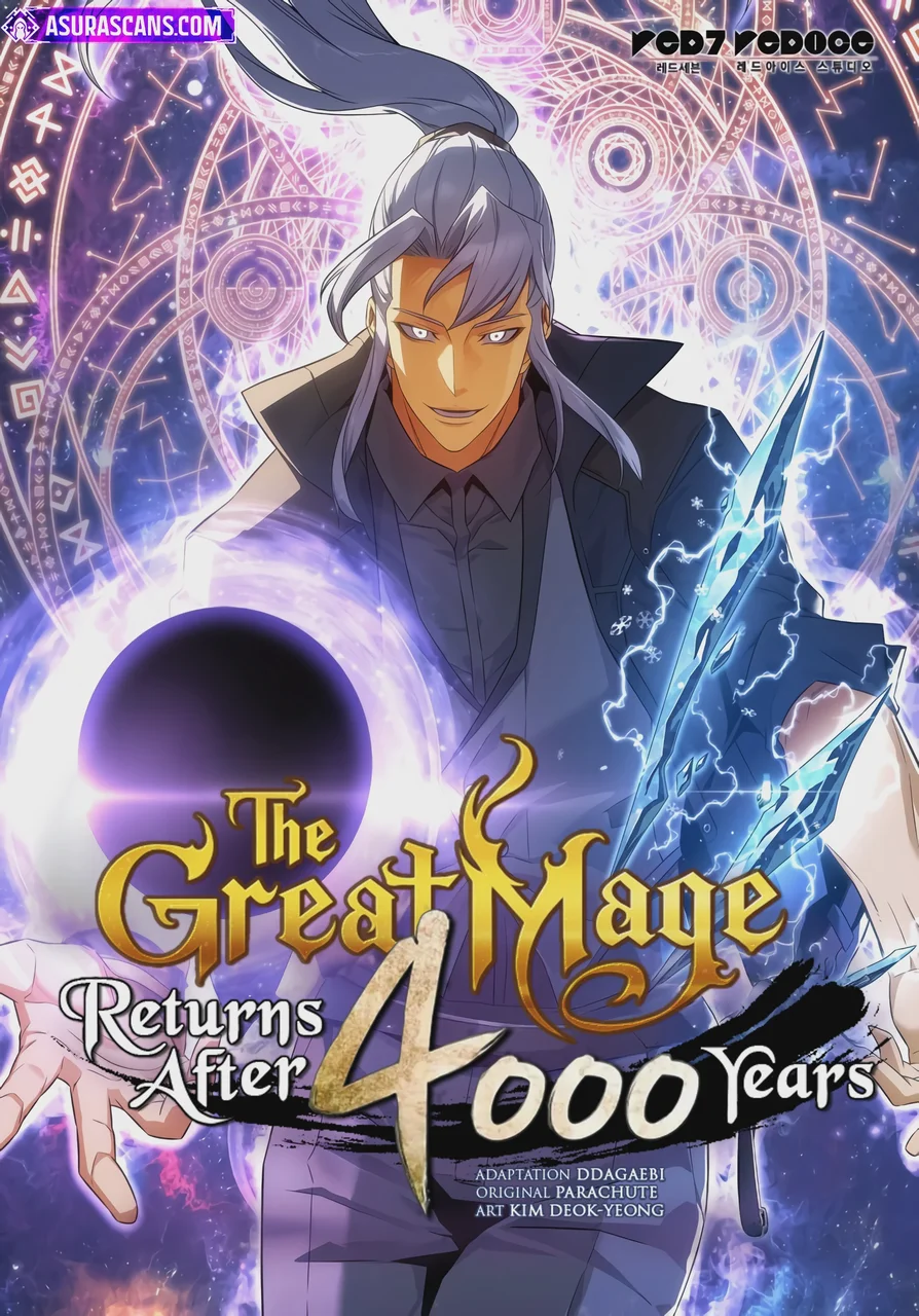 Portada de El Gran Mago Retorno Despues De 4000 Años