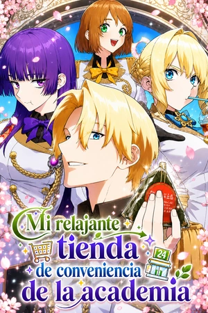 Portada de Mi relajante tienda de conveniencia de la academia