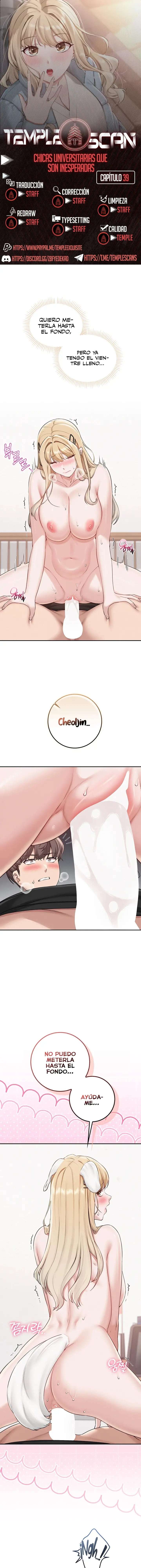 Las chicas más sexys del campus capítulo 39 página 1