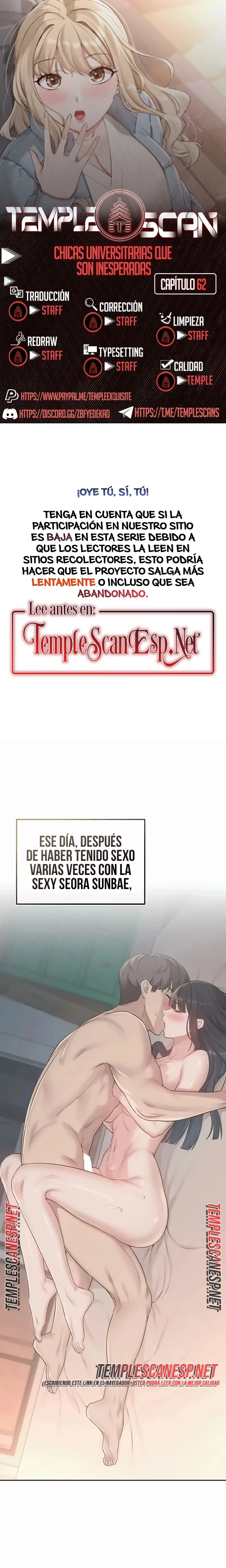 Las chicas más sexys del campus capítulo 62 página 1