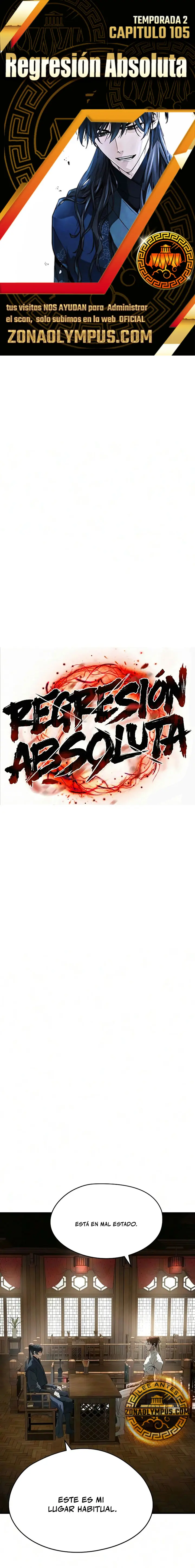 Regresión absoluta capítulo 105 página 1