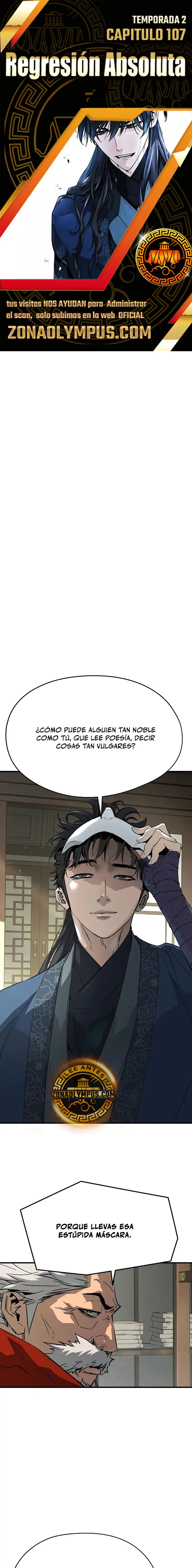 Regresión absoluta capítulo 107 página 1