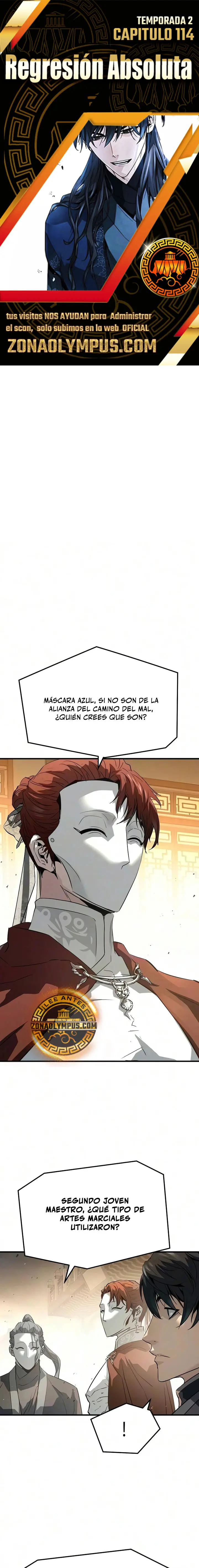 Regresión absoluta capítulo 114 página 1