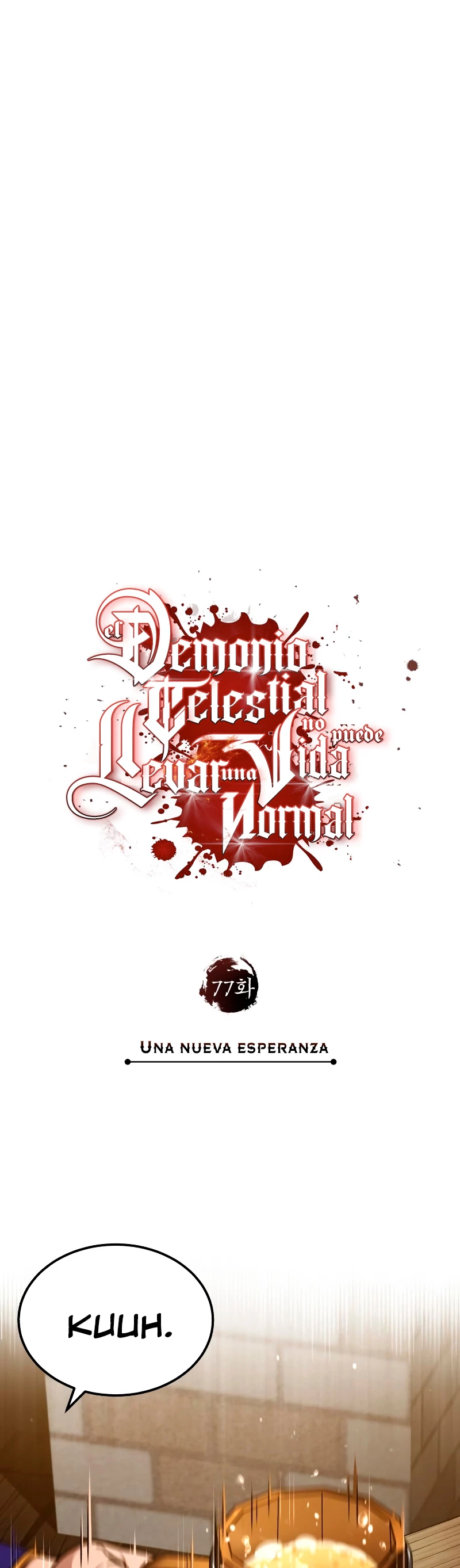 El demonio celestial no puede llevar una vida normal capítulo 77 página 30