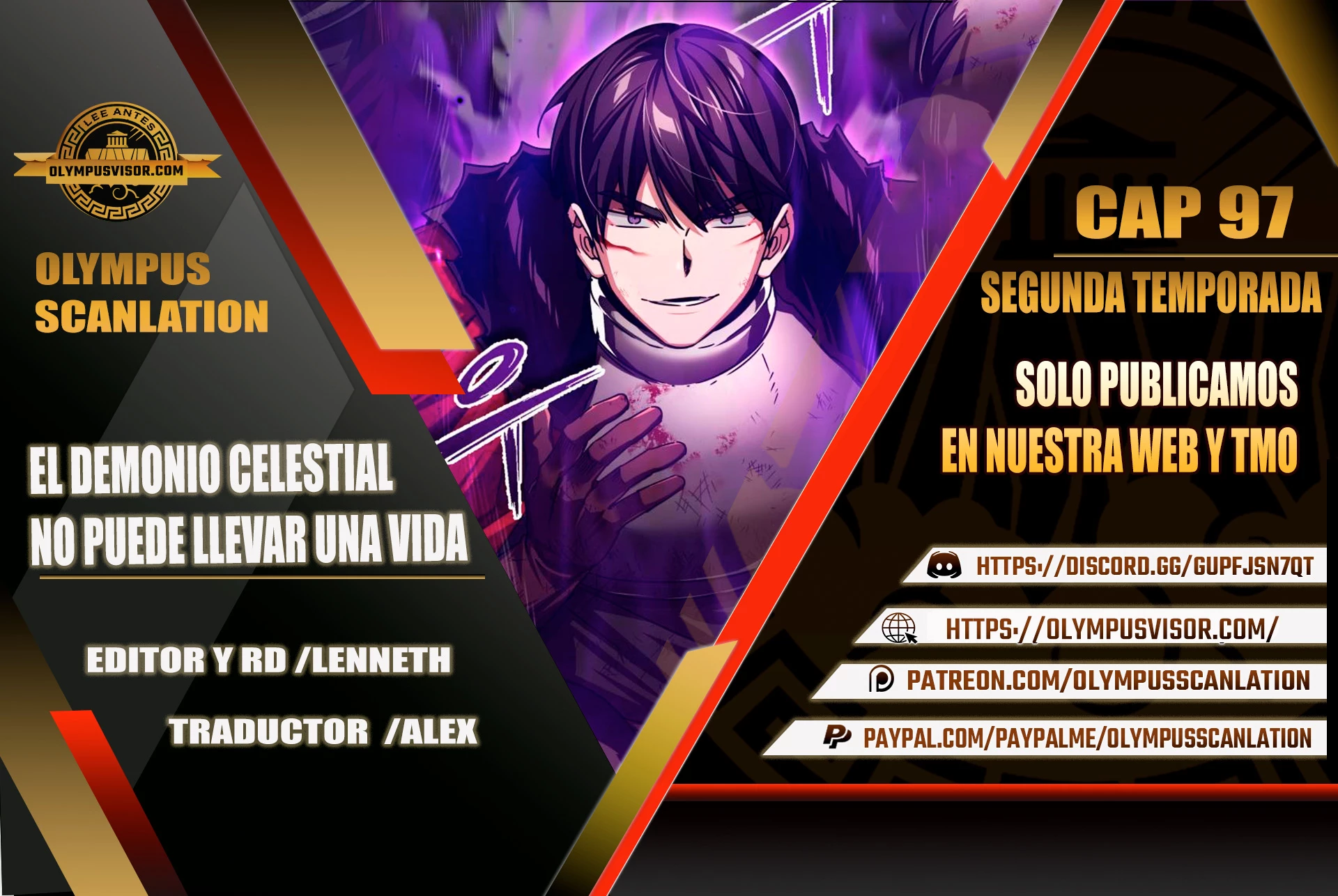 El demonio celestial no puede llevar una vida normal capítulo 97 página 1