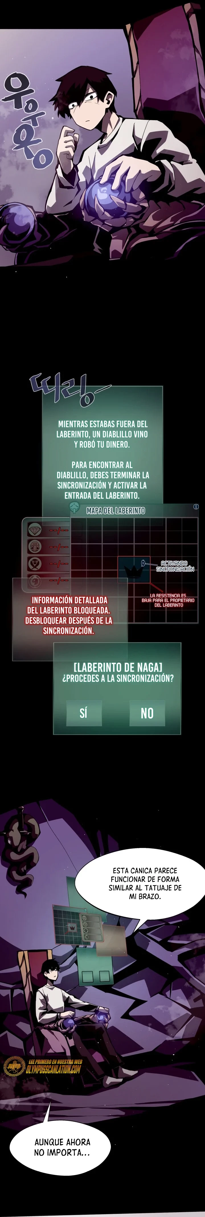 Odisea en la Mazmorra capítulo 3 página 9