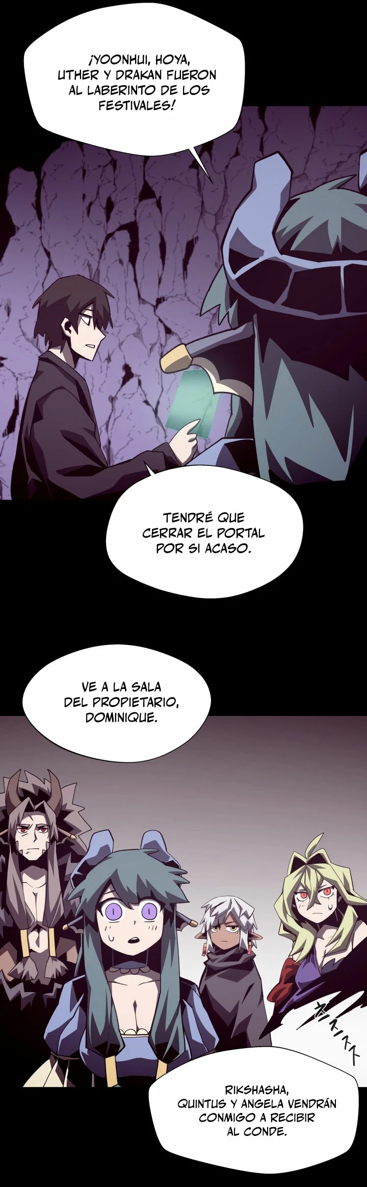 Odisea en la Mazmorra capítulo 54 página 9