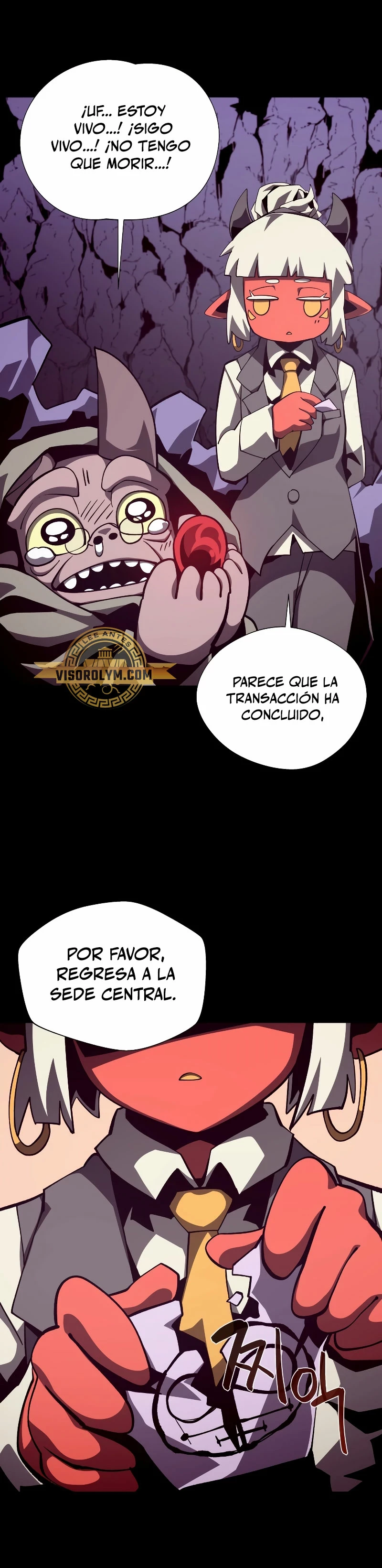 Odisea en la Mazmorra capítulo 76 página 8