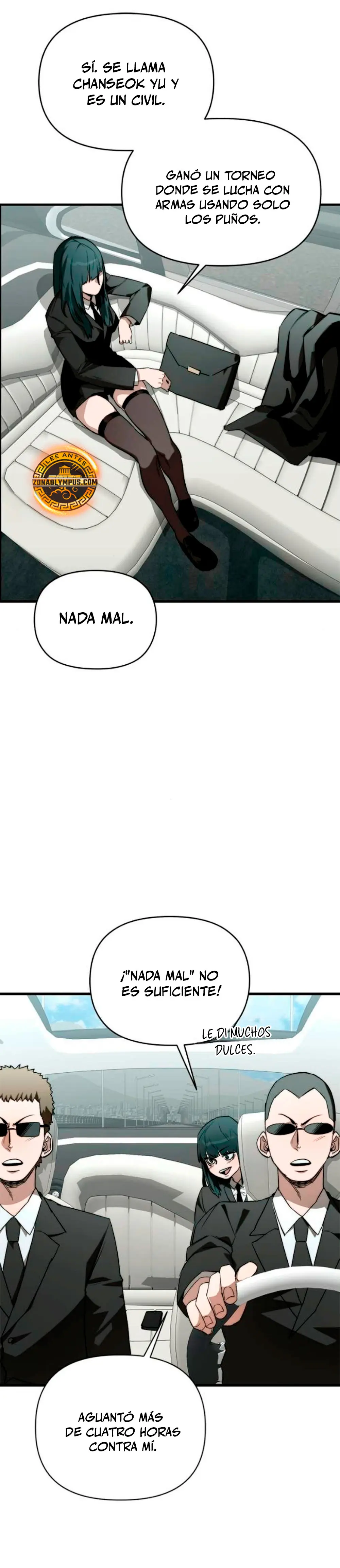 Un héroe que sabe lo que hace capítulo 3.2 página 21
