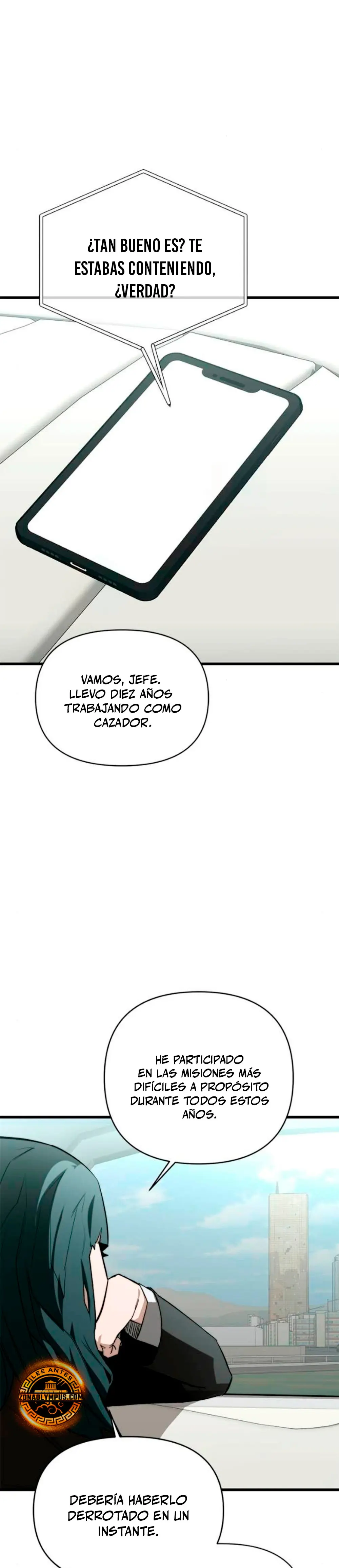 Un héroe que sabe lo que hace capítulo 3.2 página 22