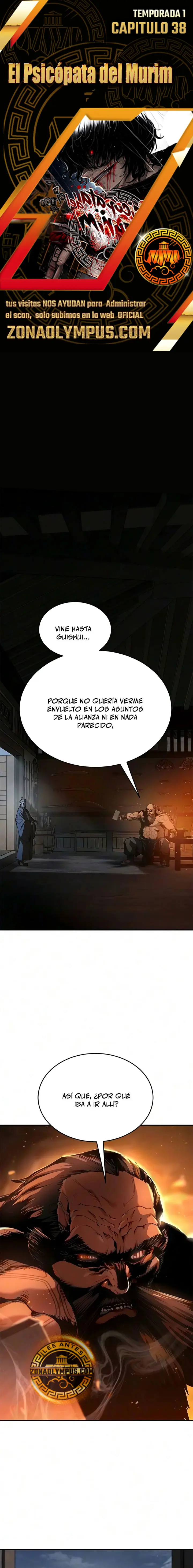 El Psicópata del Murim capítulo 38 página 1