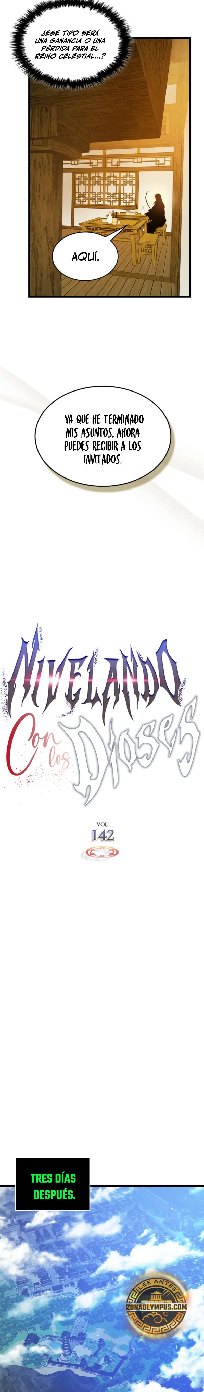 Nivelando Con Los Dioses capítulo 142 página 9