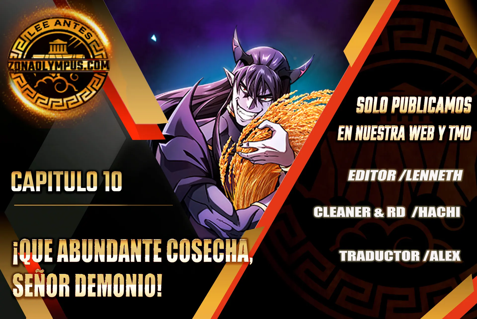 ¡Que abundante cosecha, señor demonio! capítulo 10 página 2