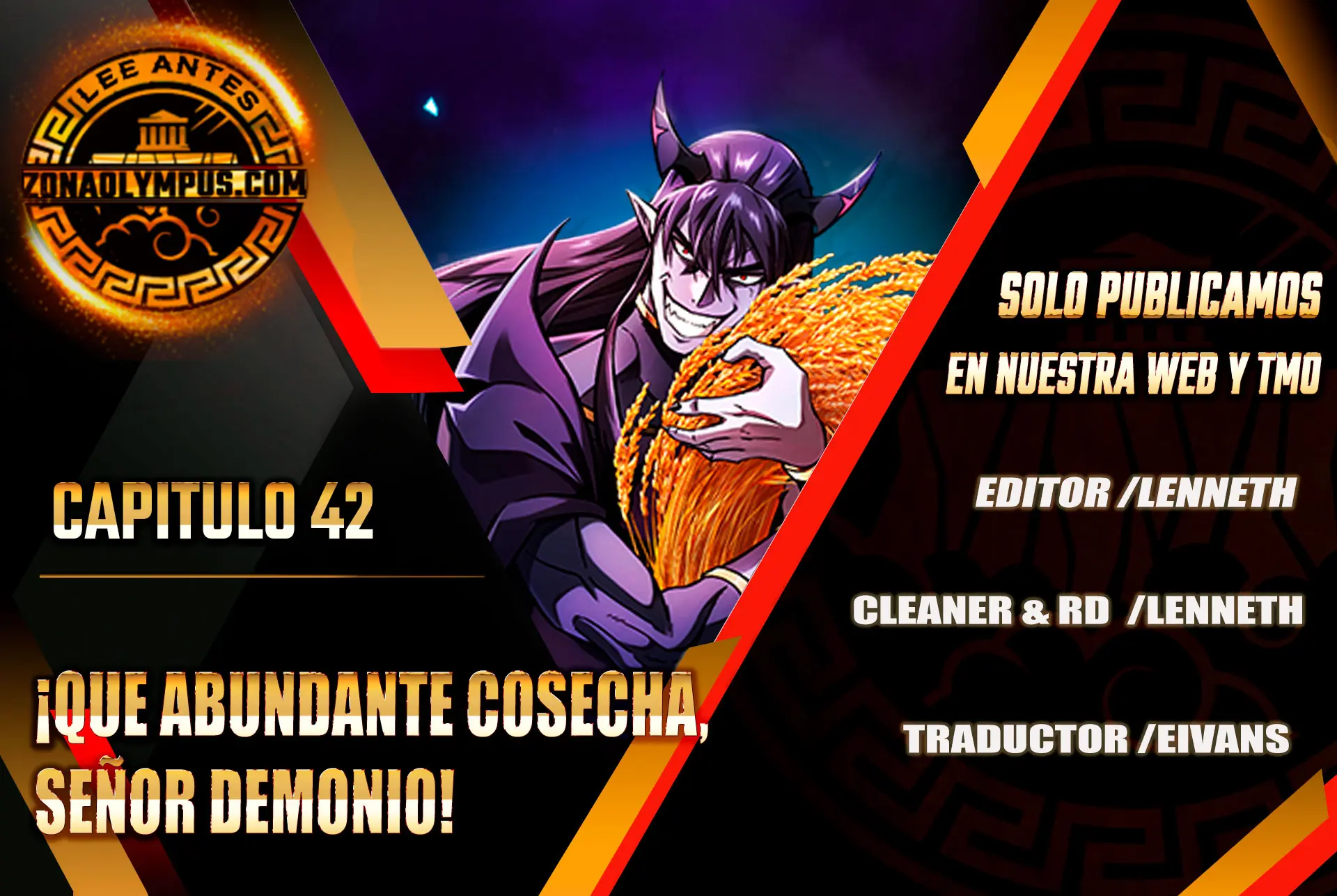 ¡Que abundante cosecha, señor demonio! capítulo 42 página 1