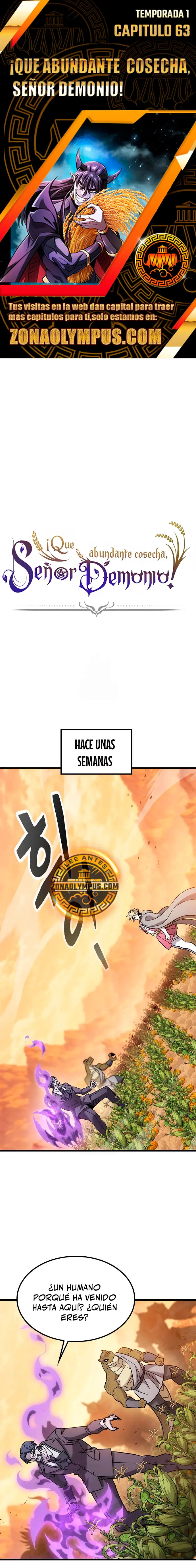 ¡Que abundante cosecha, señor demonio! capítulo 63 página 1