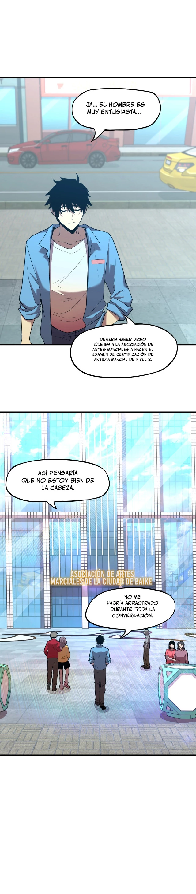 Iniciando sesión en 10,000 años en el futuro capítulo 11 página 5