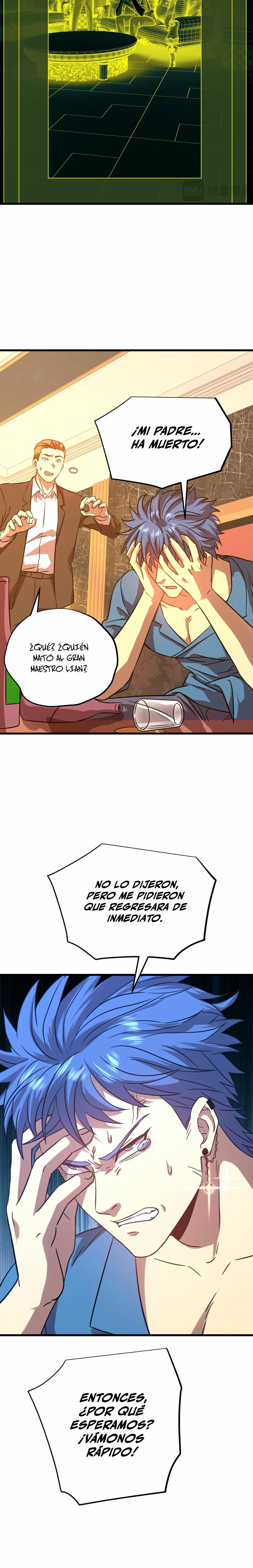 Iniciando sesión en 10,000 años en el futuro capítulo 115 página 21