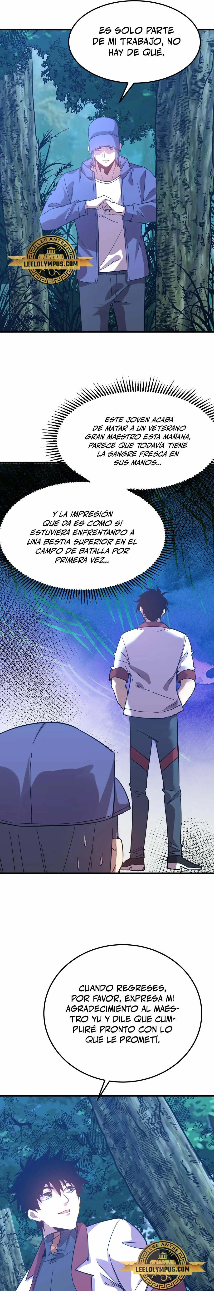 Iniciando sesión en 10,000 años en el futuro capítulo 117 página 17