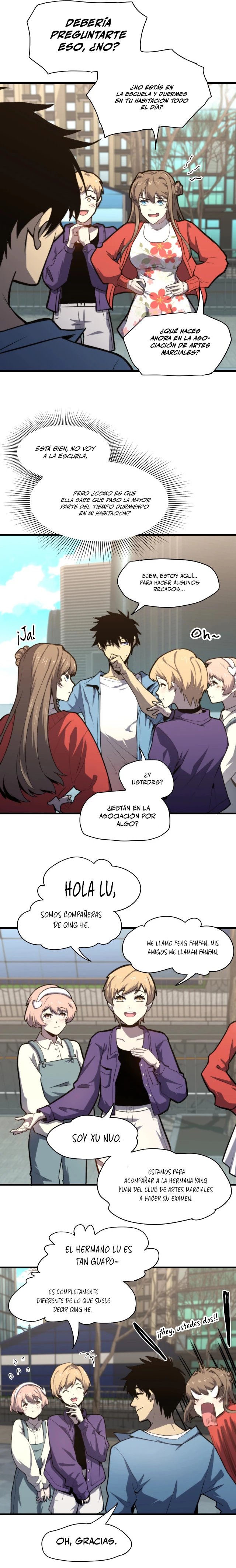 Iniciando sesión en 10,000 años en el futuro capítulo 12 página 9