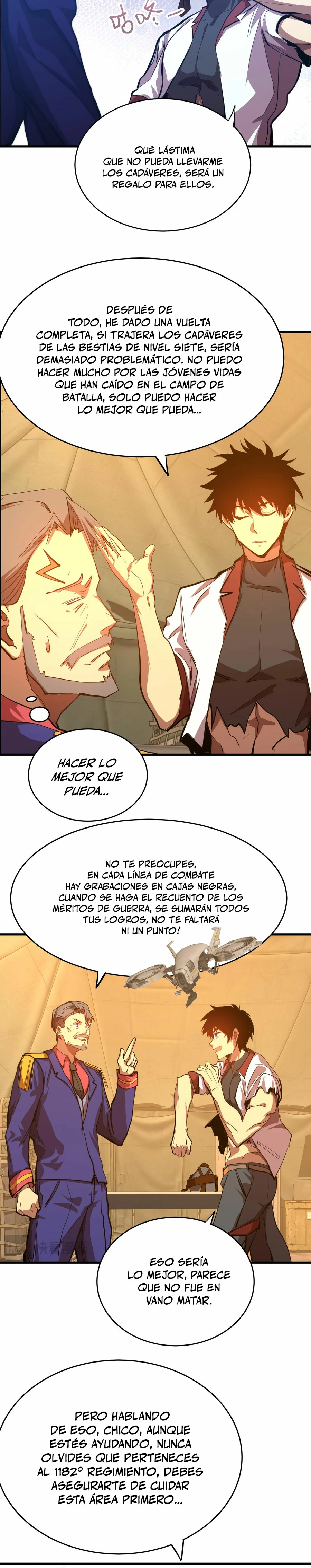 Iniciando sesión en 10,000 años en el futuro capítulo 124 página 19