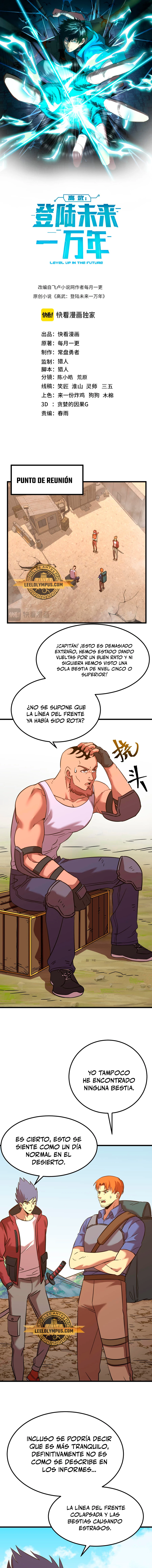 Iniciando sesión en 10,000 años en el futuro capítulo 128 página 2