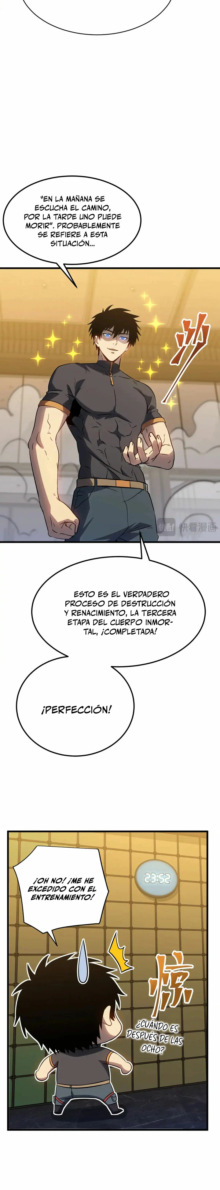 Iniciando sesión en 10,000 años en el futuro capítulo 134 página 23