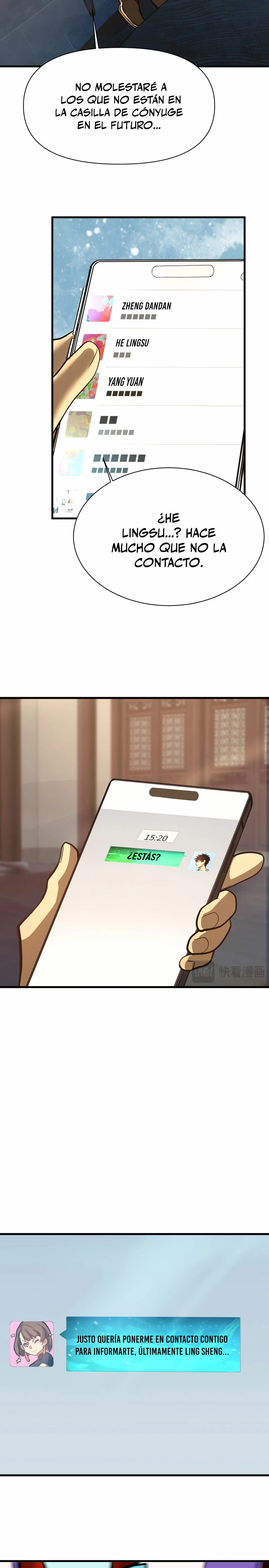 Iniciando sesión en 10,000 años en el futuro capítulo 145 página 17
