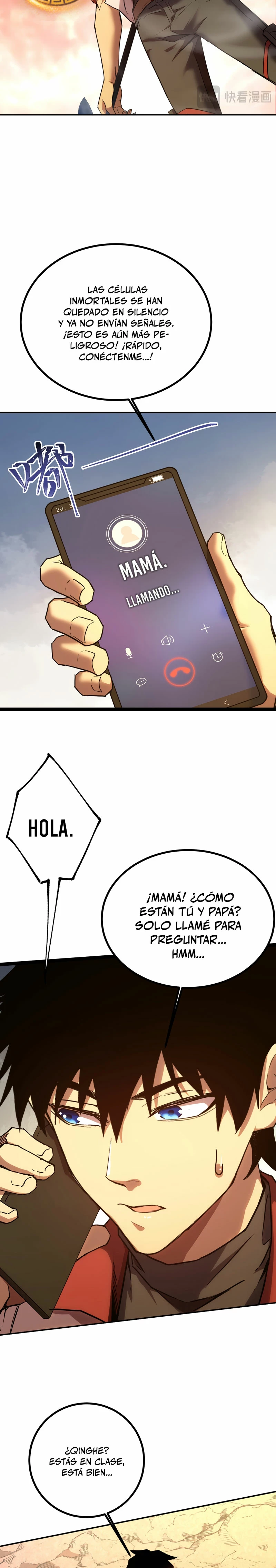 Iniciando sesión en 10,000 años en el futuro capítulo 150 página 4