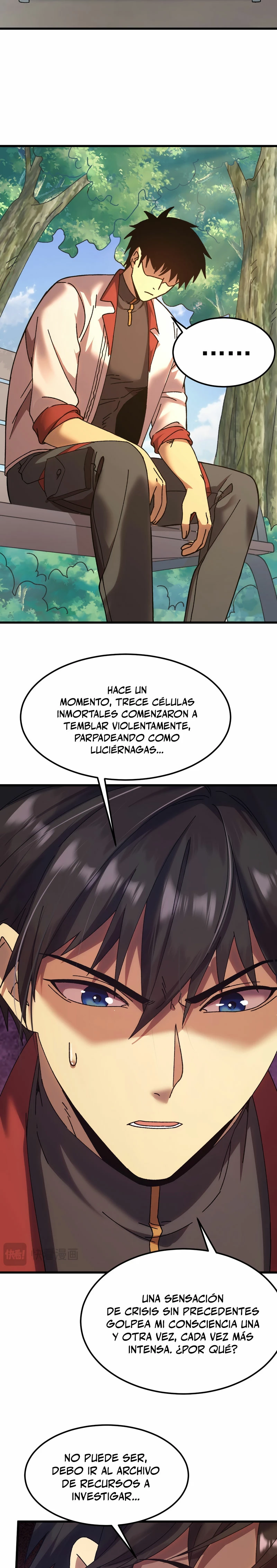 Iniciando sesión en 10,000 años en el futuro capítulo 174 página 12