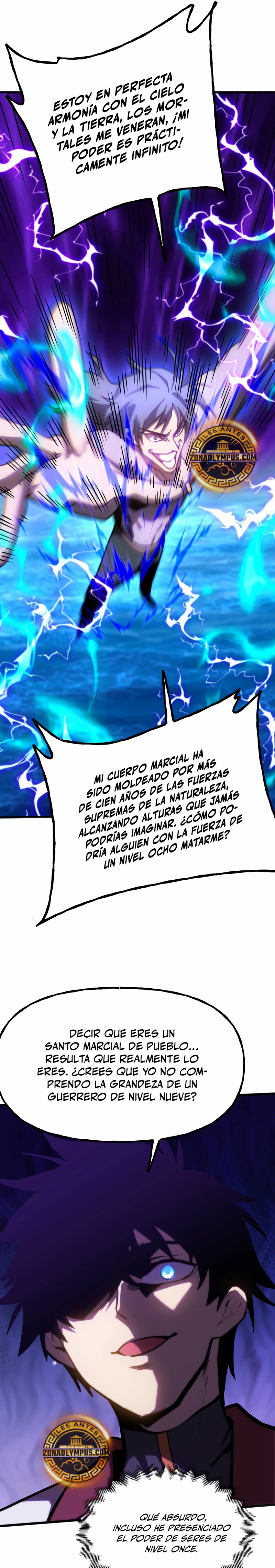 Iniciando sesión en 10,000 años en el futuro capítulo 182 página 9