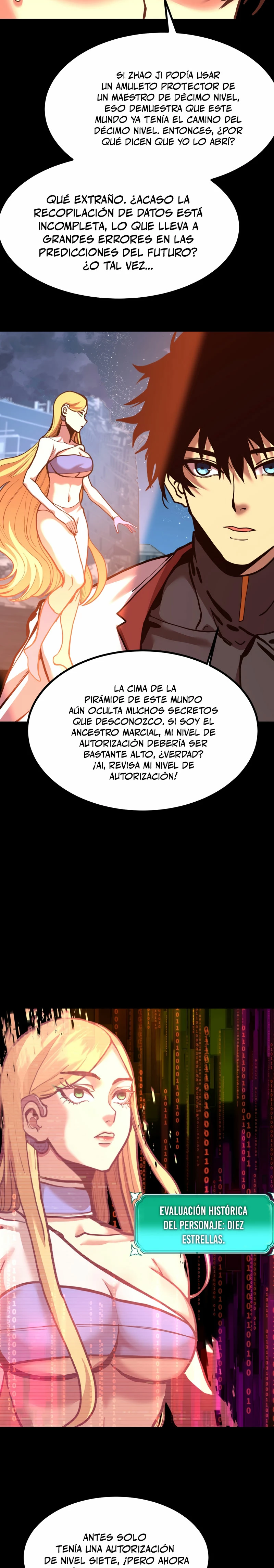Iniciando sesión en 10,000 años en el futuro capítulo 185 página 12