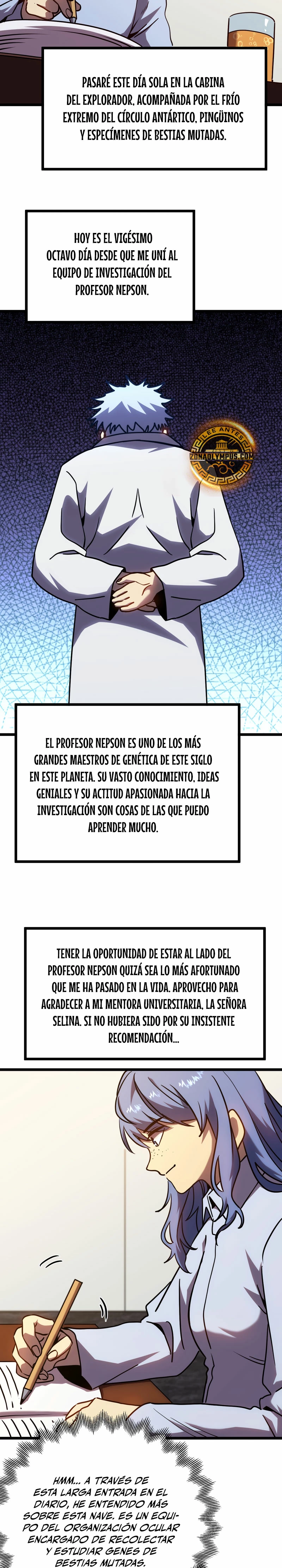 Iniciando sesión en 10,000 años en el futuro capítulo 187 página 17
