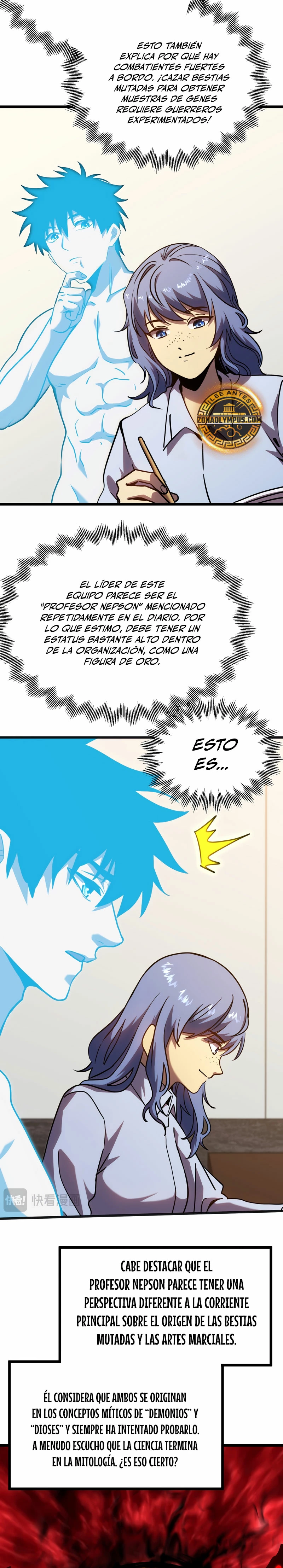 Iniciando sesión en 10,000 años en el futuro capítulo 187 página 18