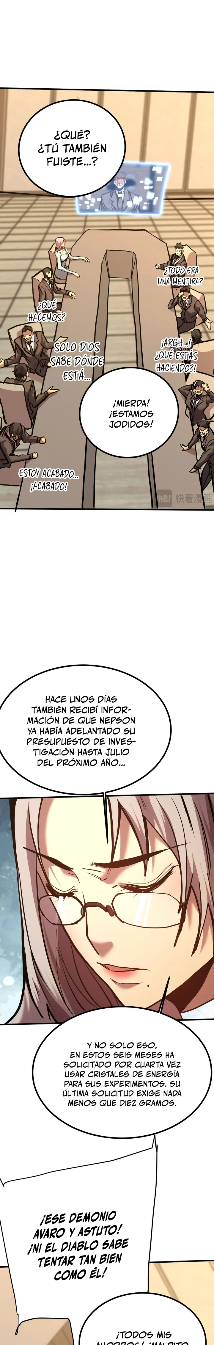 Iniciando sesión en 10,000 años en el futuro capítulo 190 página 9