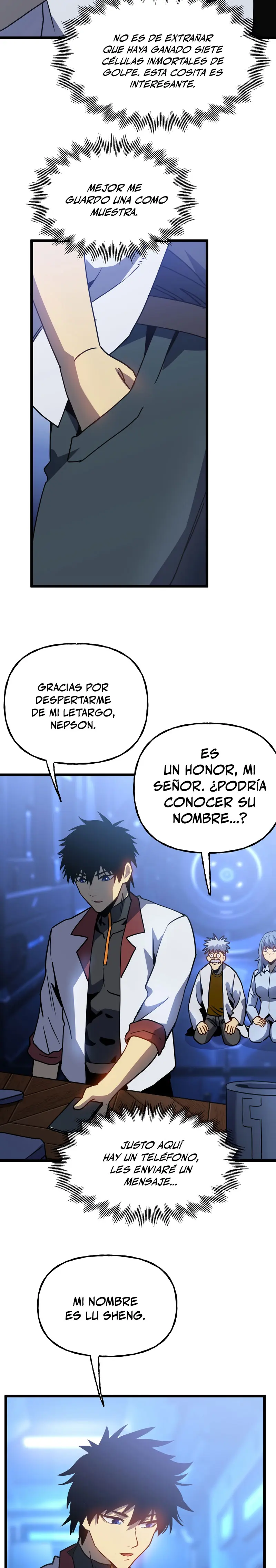 Iniciando sesión en 10,000 años en el futuro capítulo 191 página 24