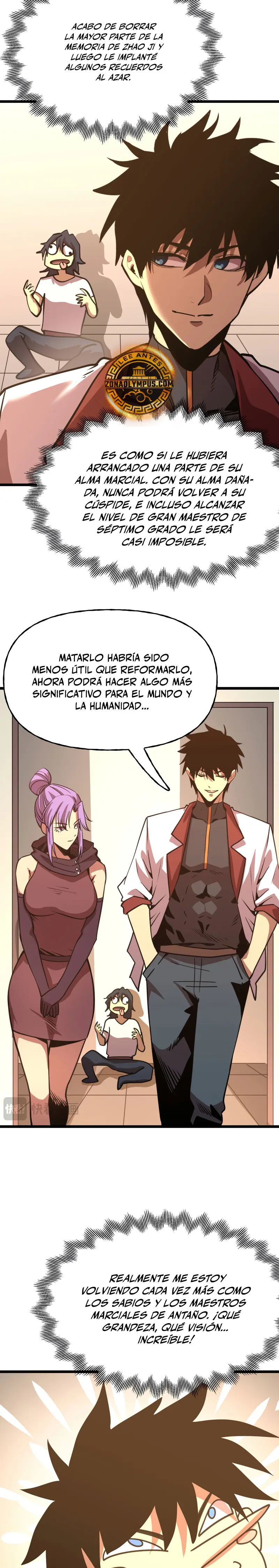 Iniciando sesión en 10,000 años en el futuro capítulo 206 página 17
