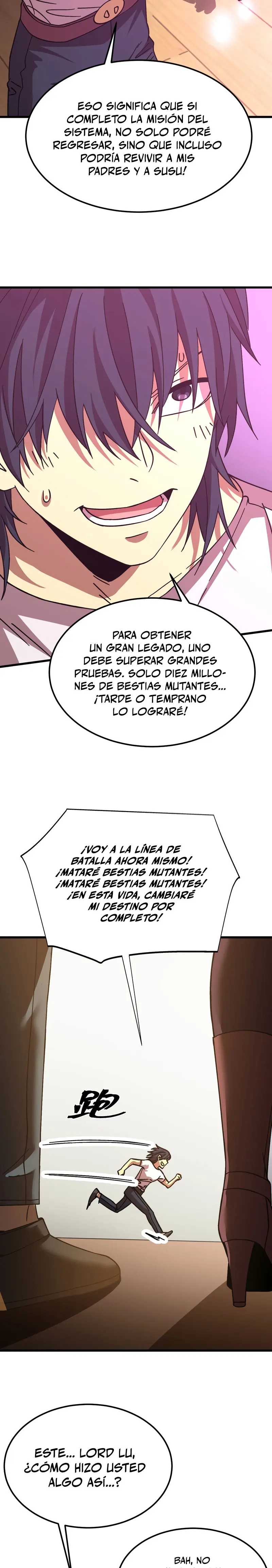 Iniciando sesión en 10,000 años en el futuro capítulo 206 página 22