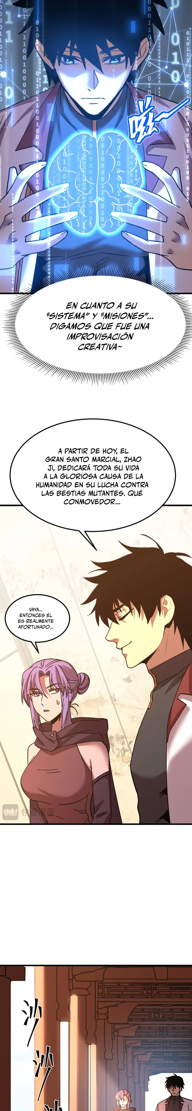 Iniciando sesión en 10,000 años en el futuro capítulo 206 página 24