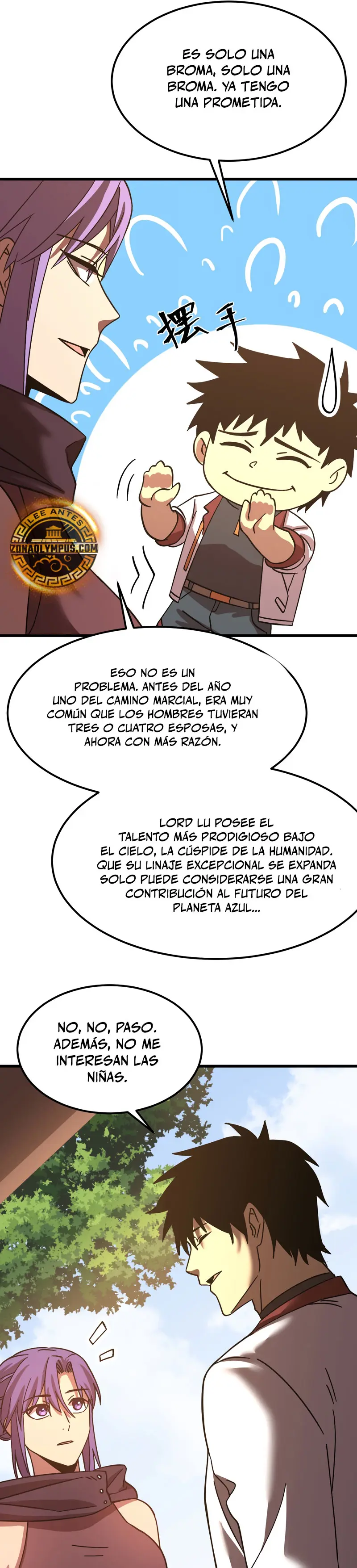 Iniciando sesión en 10,000 años en el futuro capítulo 206 página 27