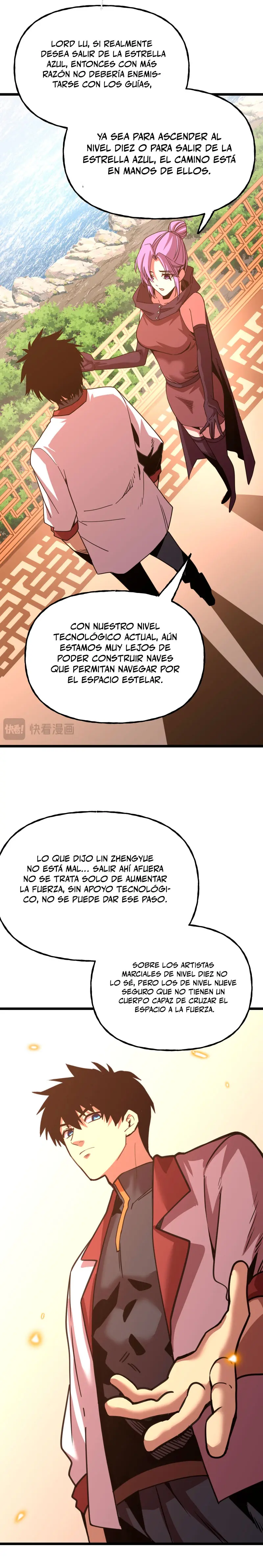 Iniciando sesión en 10,000 años en el futuro capítulo 207 página 17