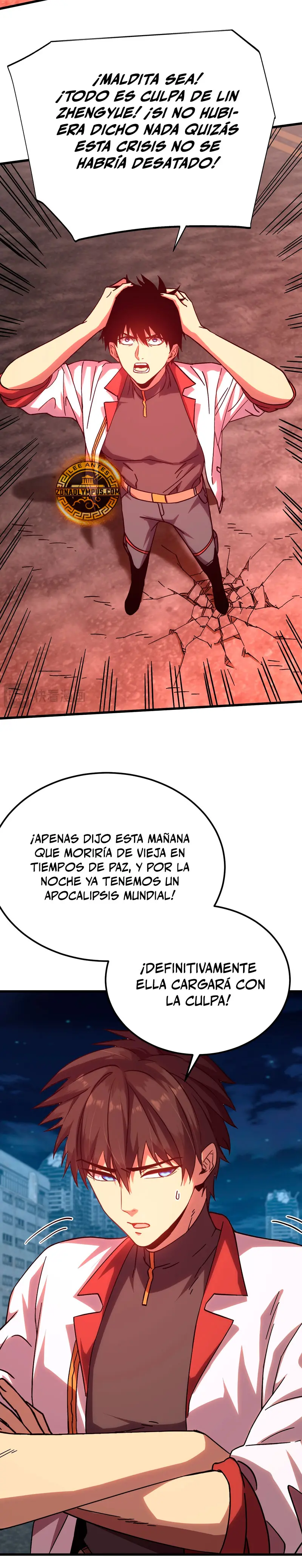 Iniciando sesión en 10,000 años en el futuro capítulo 207 página 28