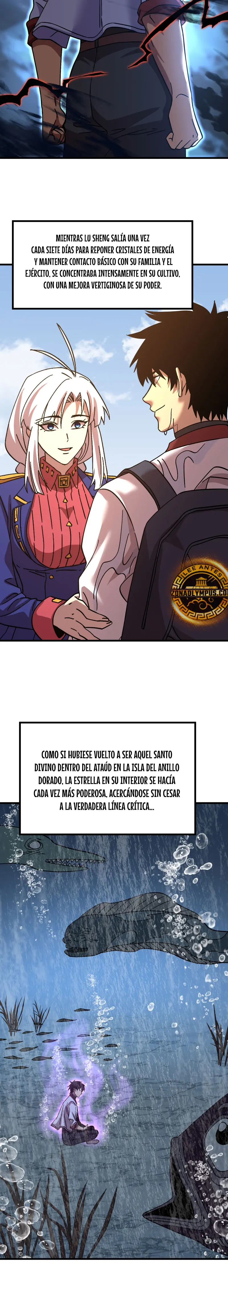 Iniciando sesión en 10,000 años en el futuro capítulo 210 página 20