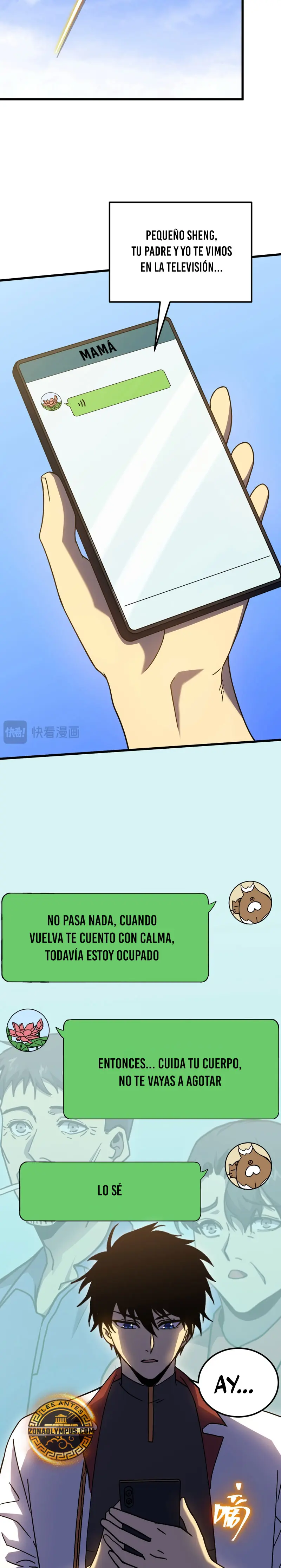 Iniciando sesión en 10,000 años en el futuro capítulo 227 página 7