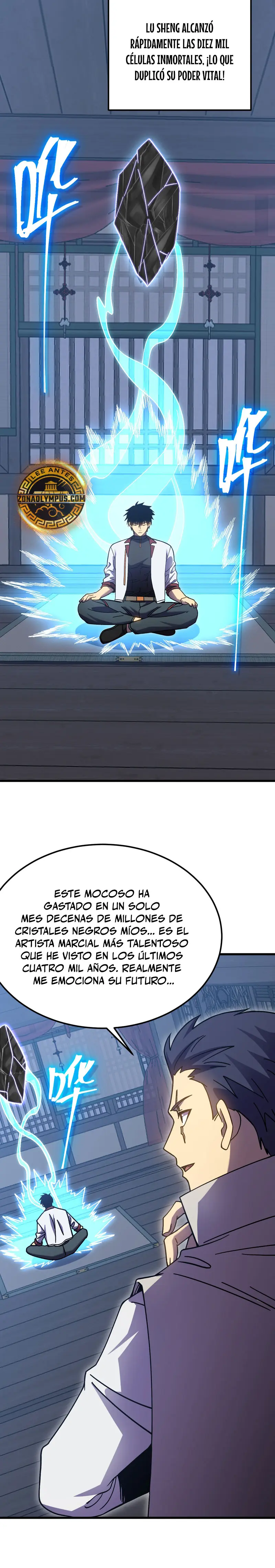 Iniciando sesión en 10,000 años en el futuro capítulo 233 página 4