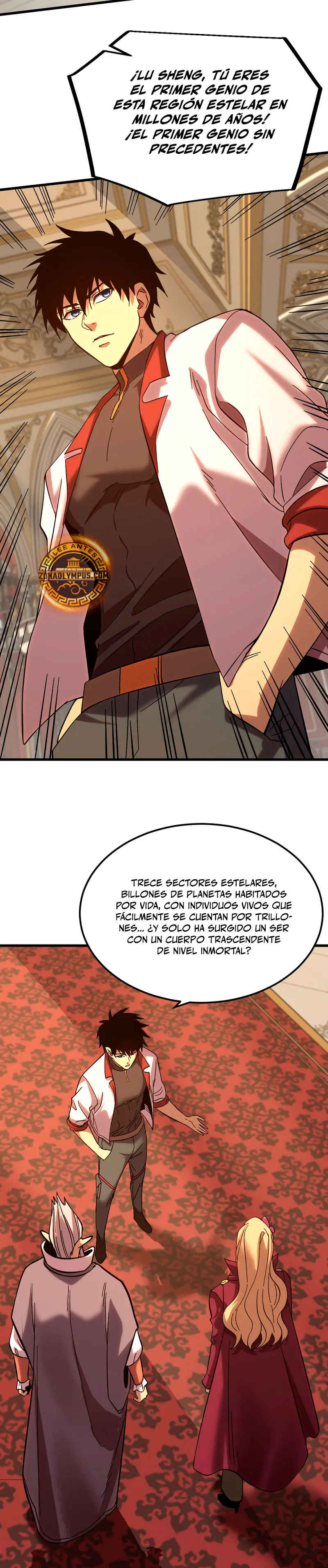 Iniciando sesión en 10,000 años en el futuro capítulo 243 página 10