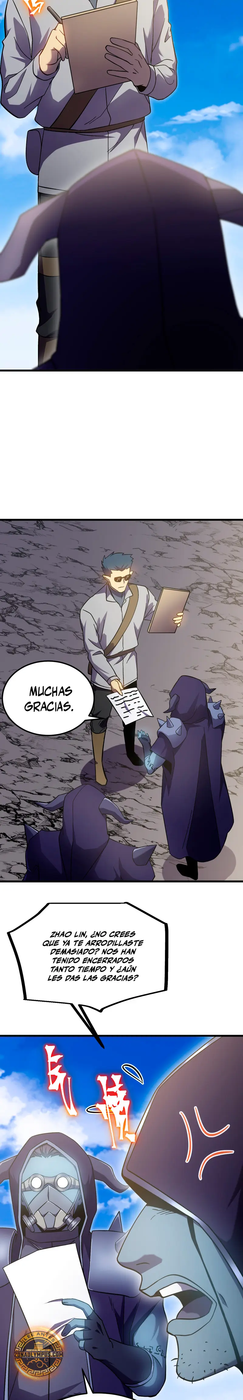 Iniciando sesión en 10,000 años en el futuro capítulo 244 página 15