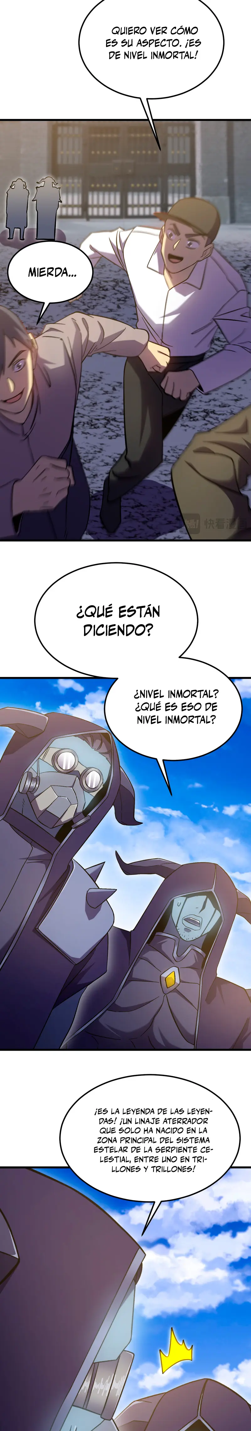 Iniciando sesión en 10,000 años en el futuro capítulo 244 página 21