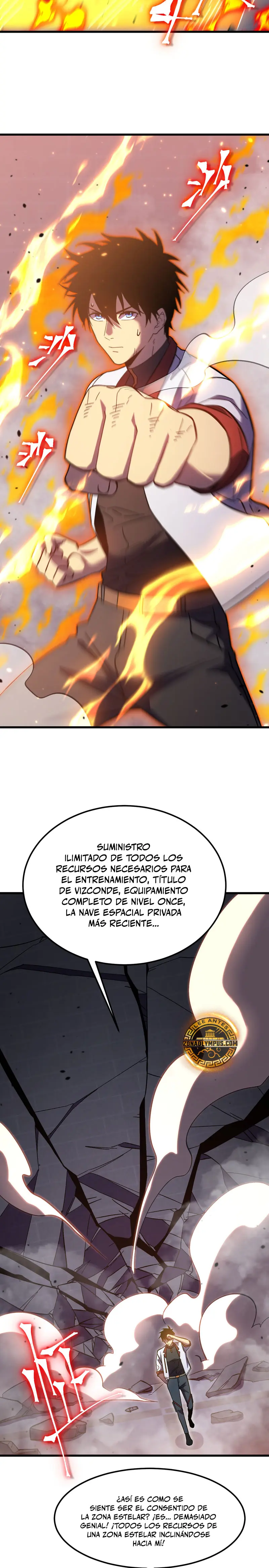 Iniciando sesión en 10,000 años en el futuro capítulo 245 página 9